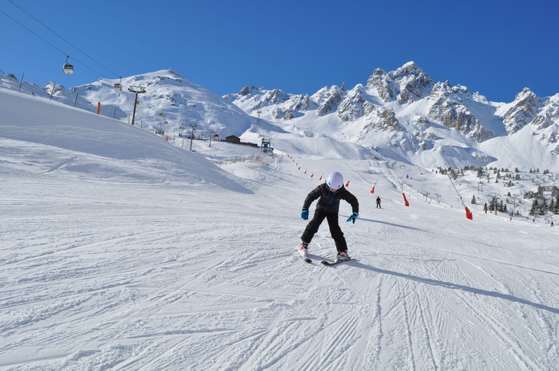 snowcapped mountain, ski, child, holiday, learning, skier, snow, warm clothing, adventure, monitor, sport, hunting snow, mountains, nature, skiers, winter