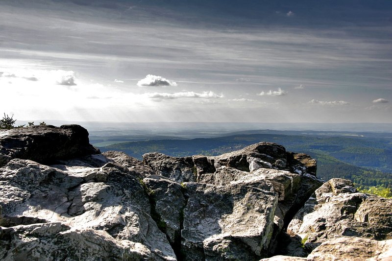 landscapes, View, tranquility, view, Mountain, scenics, cloudscape, clouds, day, landscape, land, outdoors, no People, nature, Feldberg, 2K, rock, panorama