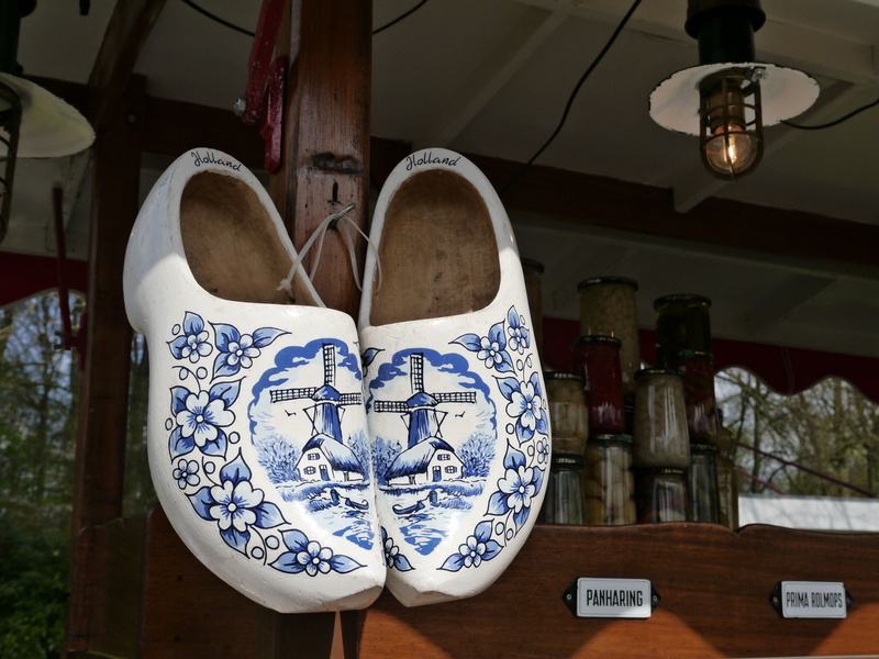 ceiling, wooden shoes, pattern, holland, no people, home interior, electric lamp, shape, architecture, souvenir, delft painting, wood - material, tradition