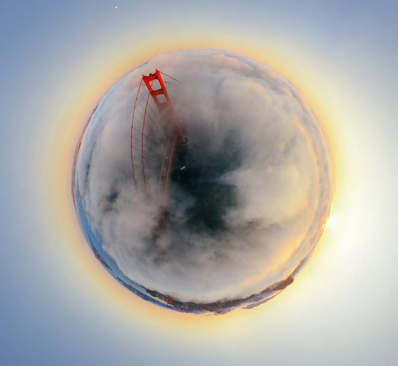San Francisco, 1080P, panoramic sphere