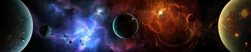 motion, close-up, transparent, panoramic, fish, Sci Fi, sphere, night, pattern, purple, glowing, illuminated, multi colored, Planets, sea, no people, nature