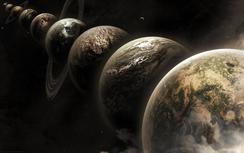 outdoors, space, textured, 1080P, no people, planet, artwork, panoramic, environment, moon, cloud - sky, night, star - space, planet earth, sphere, Planetary Rings