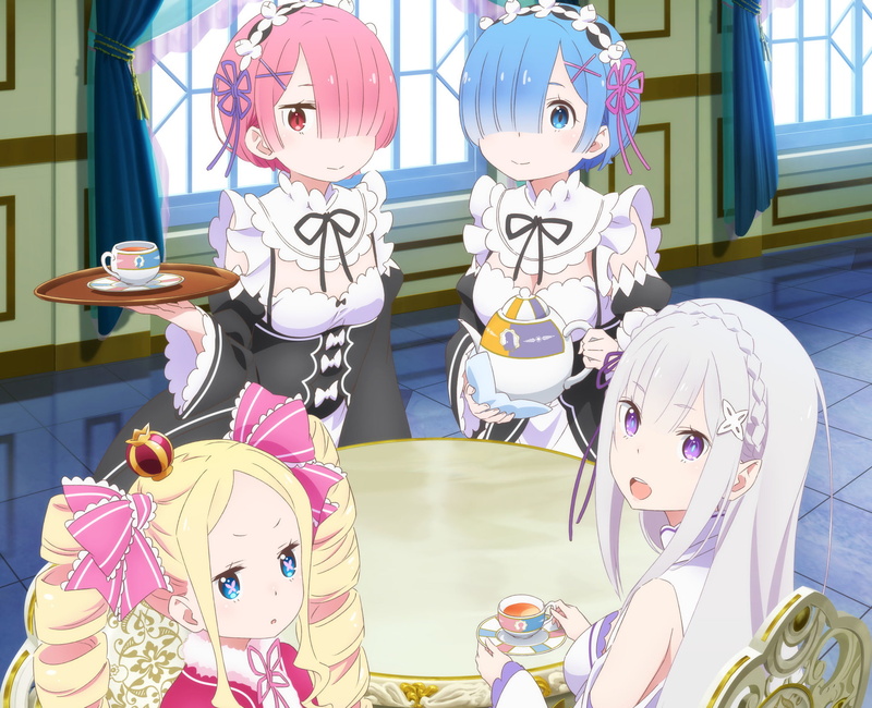 Emilia (Re:ZERO), Re:ZERO -Starting Life in Another World-, Rem (Re:ZERO), Anime, Ram (Re:ZERO), 1080P, Beatrice (Re:ZERO)