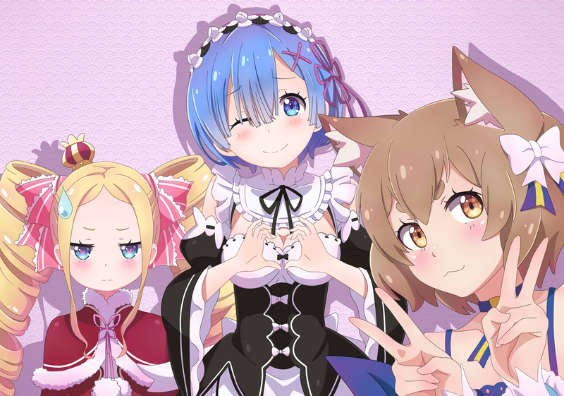 Felix Argyle, Re:Zero, Anime, Rem (Re:ZERO), Beatrice (Re:ZERO), 2K, Re:ZERO -Starting Life in Another World-