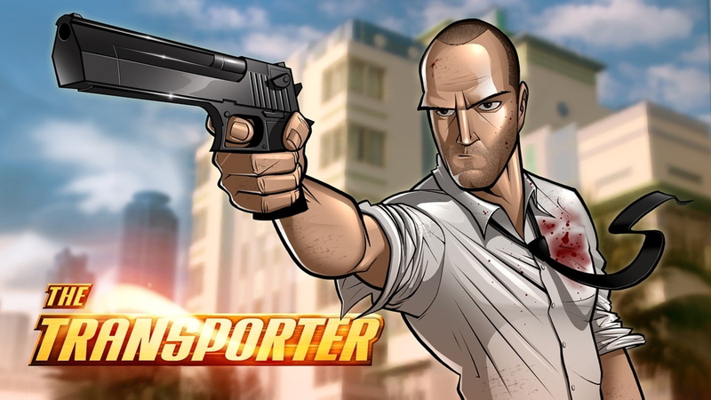 1080P, people, statham, hd, men, weapons, desert, jason, tie, eagle, blood, transporter, x, art, Pistols, actors, artwork