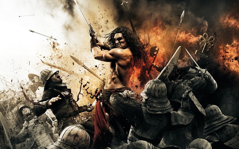 soldiers, jason, spears, armor, 1080P, hd, helmets, arrows, medieval, conan, mo, entertainment, blood, barbarian, fire, art, fantasy, movies