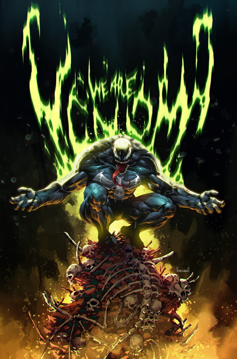 artwork, Kael Ngu, Venom, ArtStation, 720P