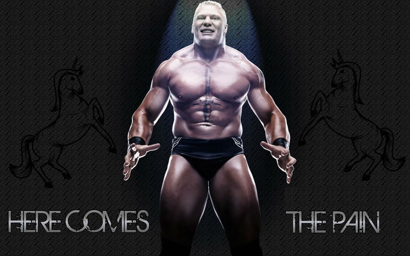 wwe, 1080P, wrestling, lesner, brock, fighting