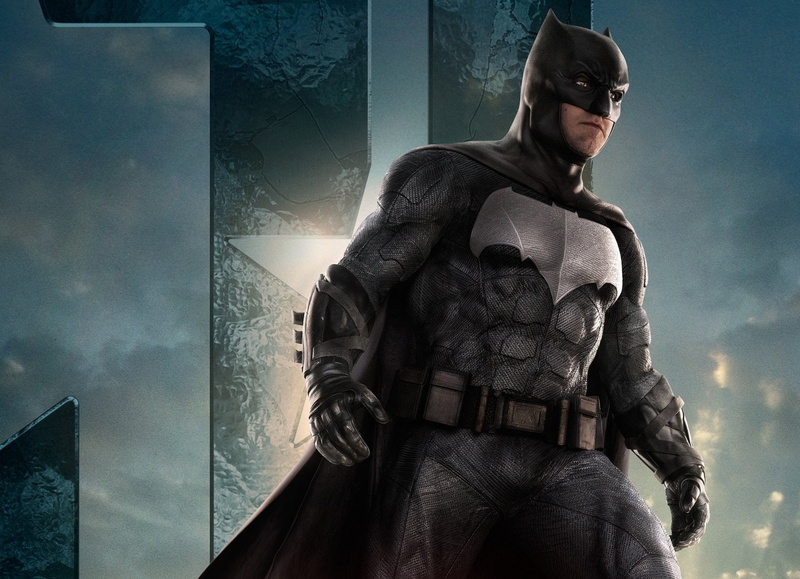 cloud - sky, statue, Movie, people, sky, nature, clothing, illustration, Ben Affleck, Justice League, low angle view, males, Batman, human representation