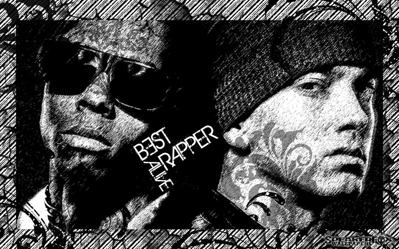 1080P, alive, Eminem And Lil Wayne, rapper, 1920x1200