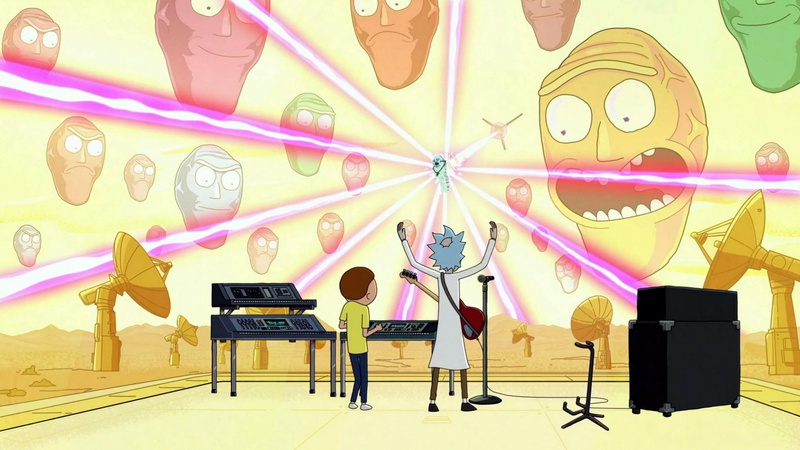 1080P, Rick Sanchez, Rick and Morty, TV Show, Morty Smith, Ice-T (Rick and Morty)