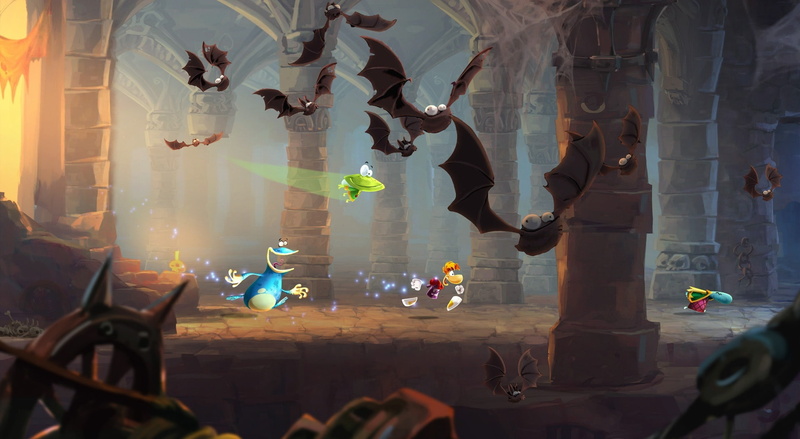 window, real people, city, Rayman, arts culture and entertainment, 1080P, black, Batcave, men, illustration, 2012, concept art, crowd, group of people