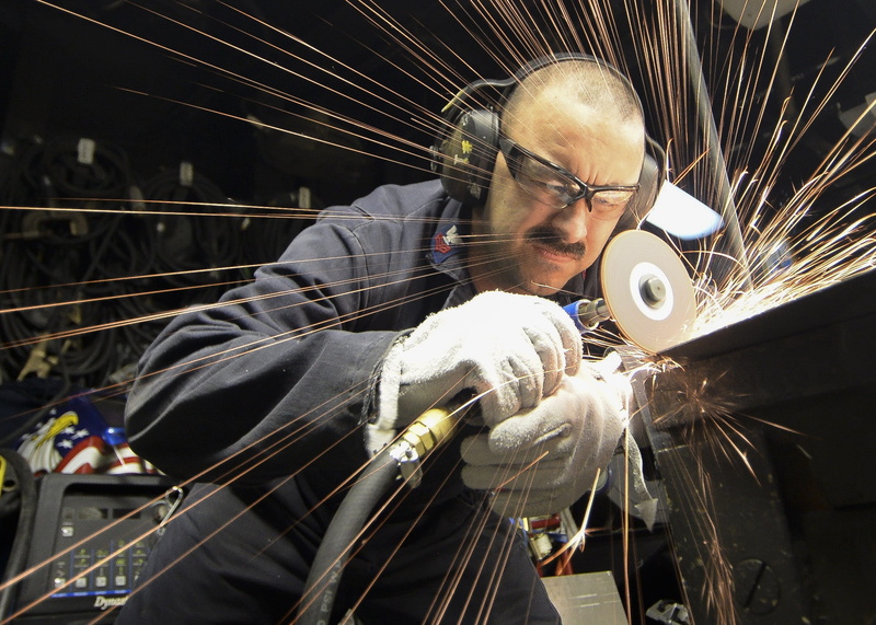 person, beard, art and craft, occupation, using, build, technology, 1080P, real people, grinding, smoothing, power, mid adult, tool, grinder, hardhat