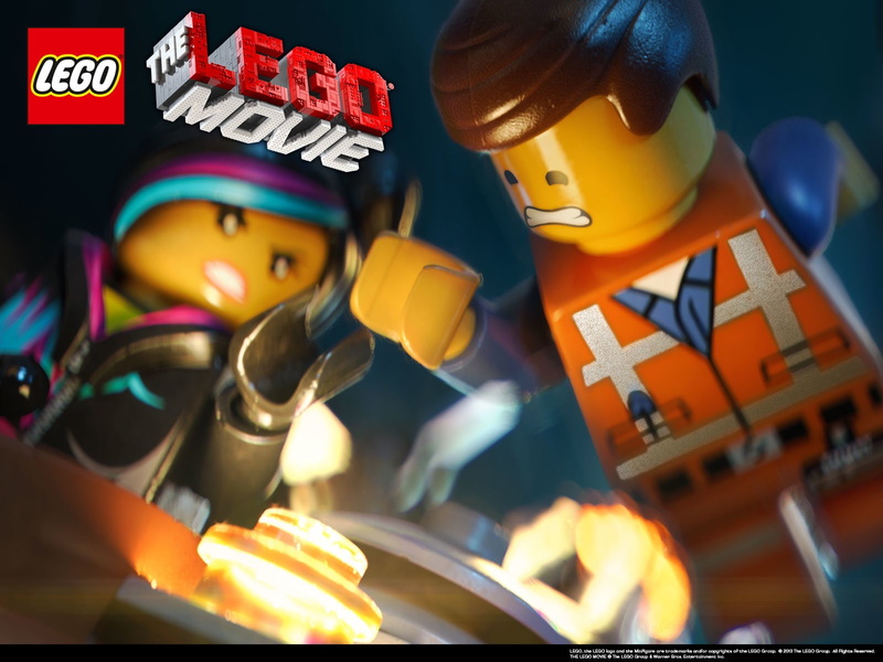 Movie, Text, Logo, Emmet (The Lego Movie), Wyldstyle (The LEGO Movie), 720P, The Lego Movie, Lego