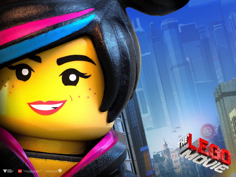 The Lego Movie, 720P, Lego, Wyldstyle (The LEGO Movie), Logo, Text, Movie