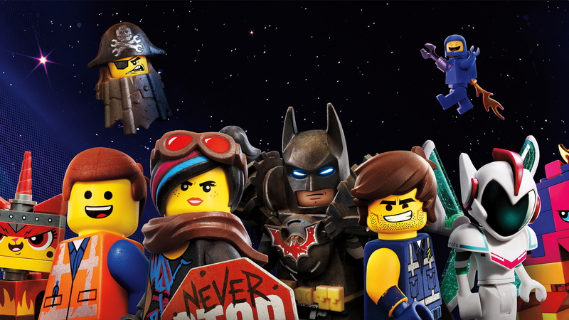 characters, poster, background, LEGO Movie 2, fiction, the sky, The Lego Movie 2: The Second Part, stars, cartoon, 5K