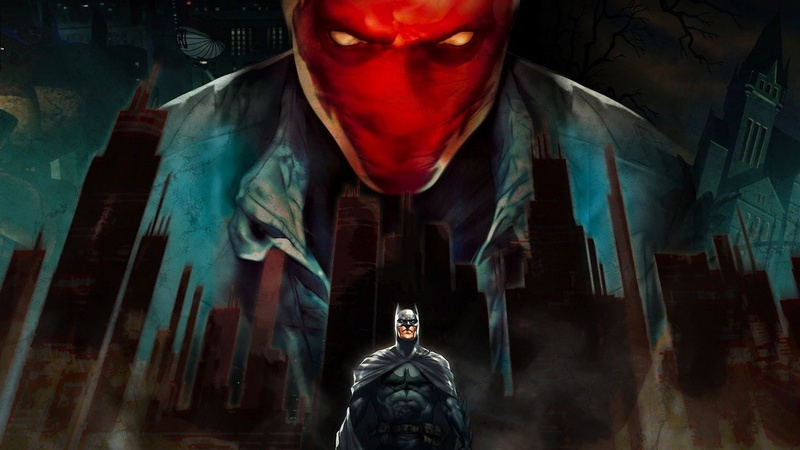 fantasy art, spirituality, illustration, 1080P, red, Red Hood, spooky, human representation, creativity, people, architecture, evil, art and craft, representation