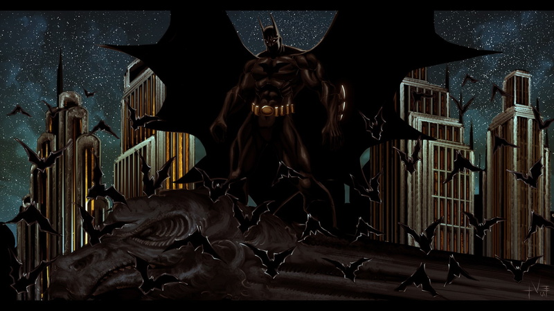 ornate, indoors, Batman, belief, male likeness, no people, statue, built structure, Bruce Wayne, art and craft, comics, 1080P, creativity, the past, architecture