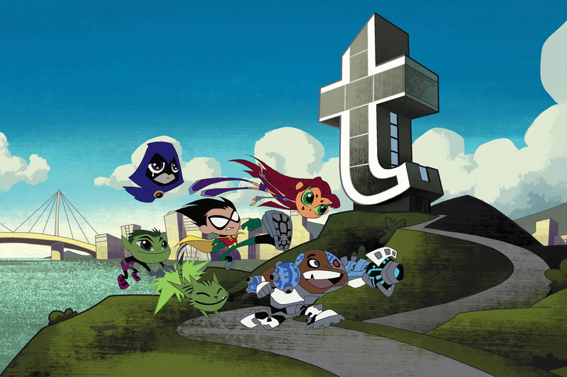 dc comics, 1080P, teen, superhero, titans, action, comic, adventure, animation