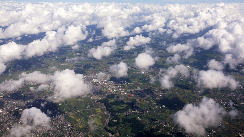 tranquility, outdoors, scenics - nature, land, cityscape, cloudscape, tranquil scene, high angle view, city, cloud - sky, coolest pictures ever of nature 2560x1440