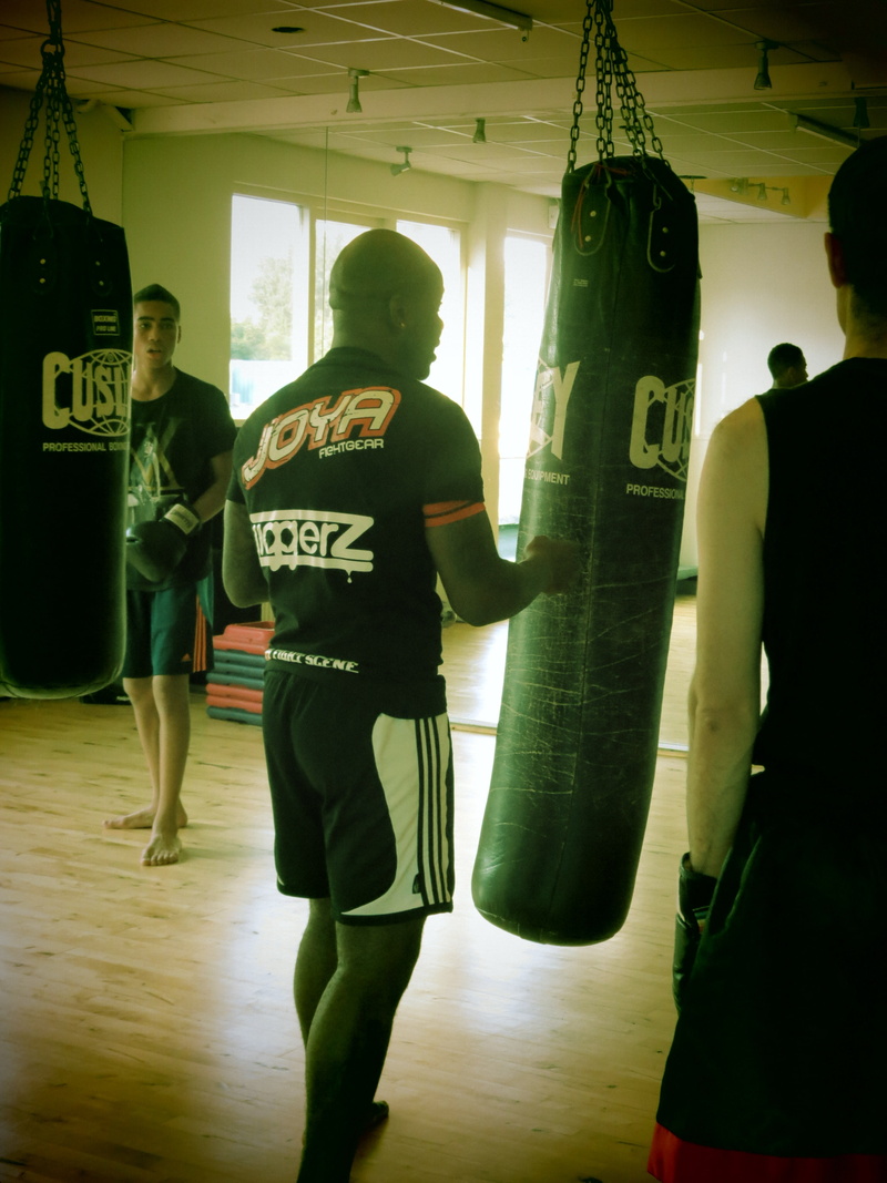 adult, full length, people, discipline, lifestyles, indoors, real people, boxing, men, western script, clothing, rear view, endurance, window, government
