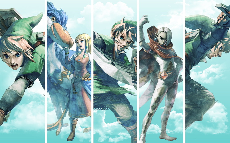 zelda, video games, skyward, sword, 720P, ghirahim, hd, link