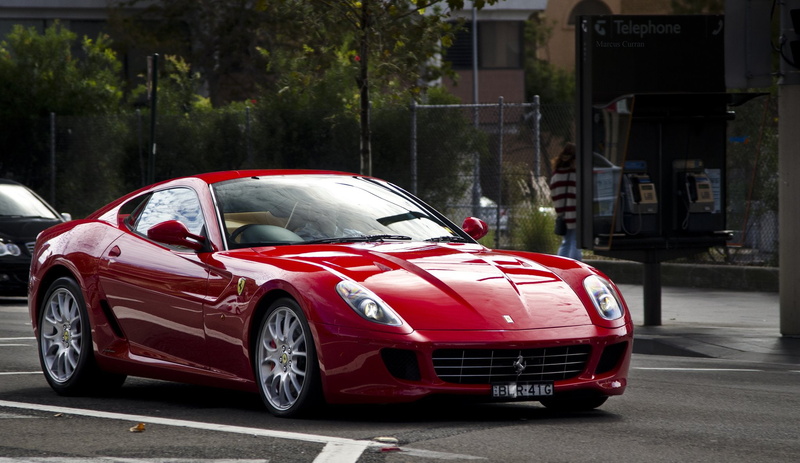 supercars, coupe, rosso, gtb, ferrari, 599, rouge, italia, 1080P, cars, red, fiorano