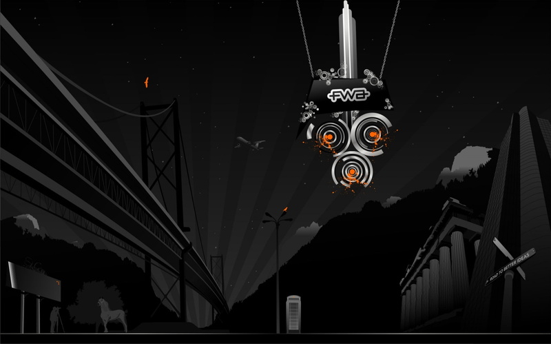 black, 720P, better, bridge, illustration, road, ideas