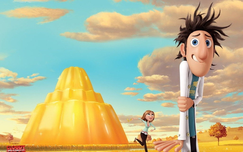 Cloudy With A Chance Of Meatballs, women, fashion, female likeness, looking, sky, Movie, females, beauty, architecture, beautiful woman, human representation
