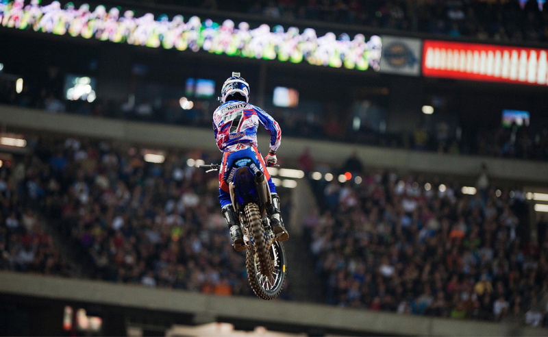 4K, jump, bikes, motorcycles, stewart, racing, dirt, motorbikes, hd, art, Yamaha, Dirt Bikes, james, supercross, ama, js