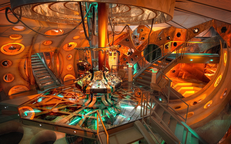 tardis, devices, 2K, console, ladder, time machine