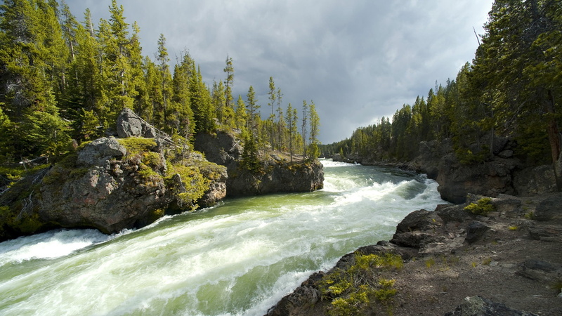 landscape, tourism, power in nature, summer, rocky, muddy, non-urban scene, beauty In Nature, cloudy, rock, 1080P, waterfall, solid, mountain, scenics - nature