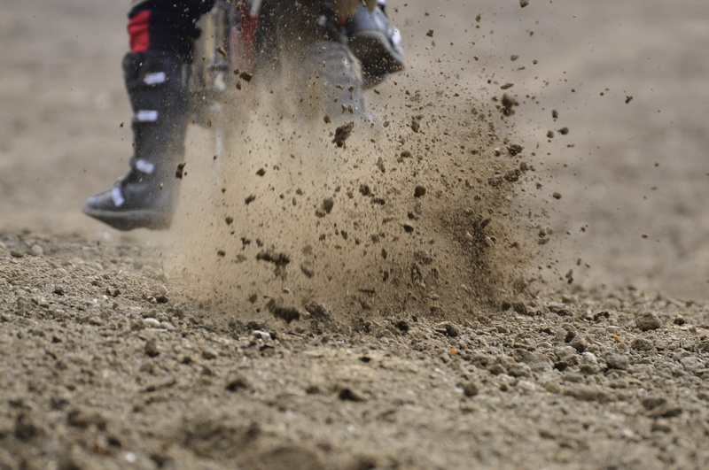 human leg, leisure, Force, sand, sport, dust, splashing, 4K, dirty, Motorcross, outdoors, one person, competition, selective focus, torque, motion, dirt