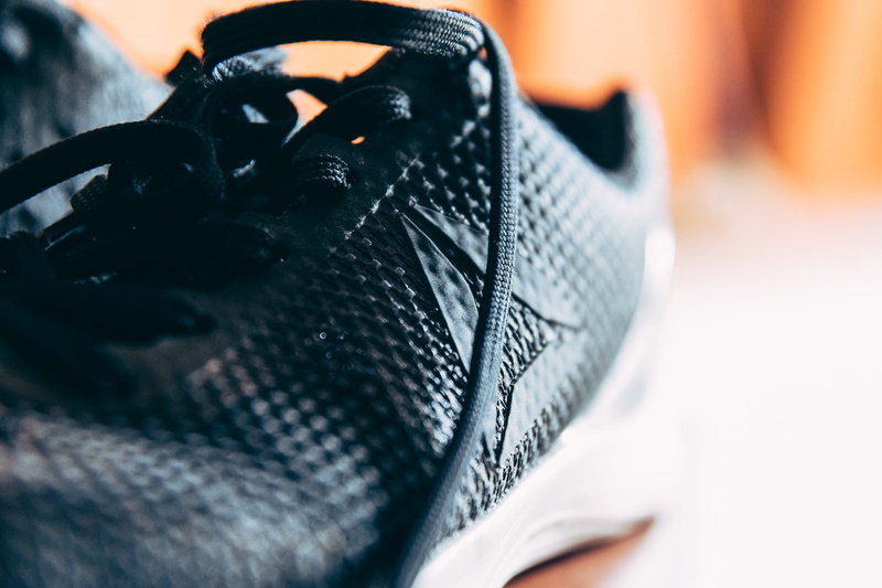 dainese, lace, selective focus, trainer, black, personal accessory, extreme close-up, photo, low, clothing, sneaker, top, reebok, casual clothing, single object