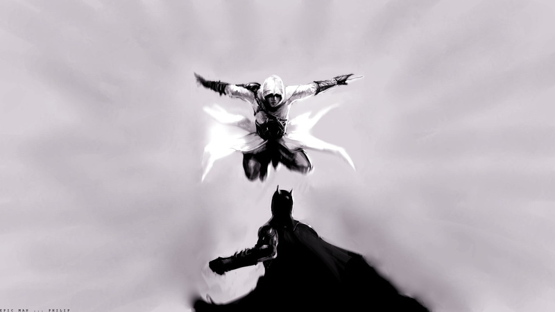 1080P, Batman, Altaïr Ibn-LaAhad, Assassins Creed