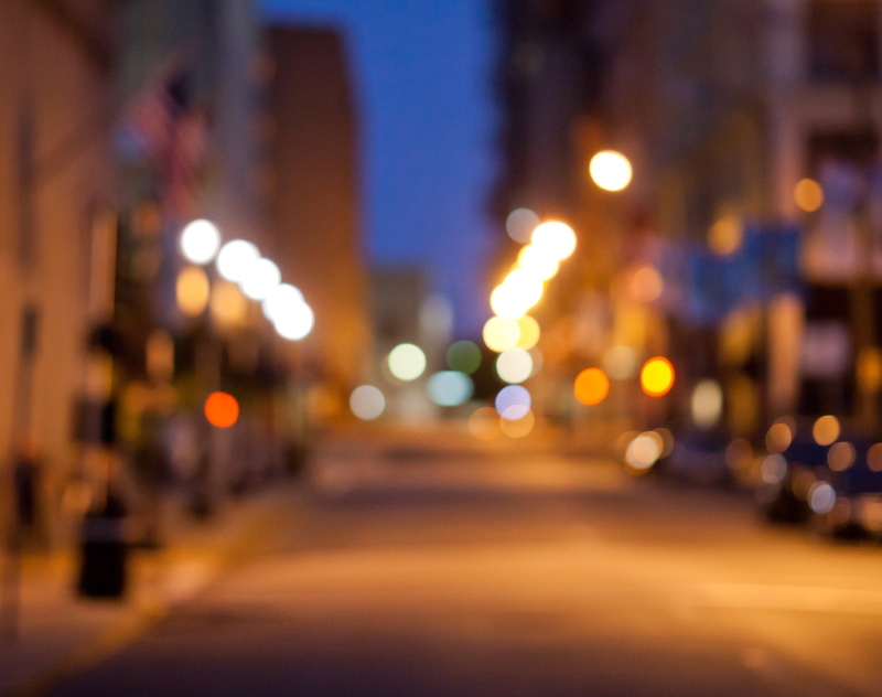 City, vehicle light, city life, transportation, motor vehicle, Lights, motion, night, car, street, united states, Missouri, no people, defocused, Colorful