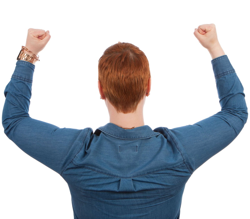 human arm, white background, limb, powerful, excitement, posing, hand, real people, standing, human body part, education, female, studio shot, winner, indoors