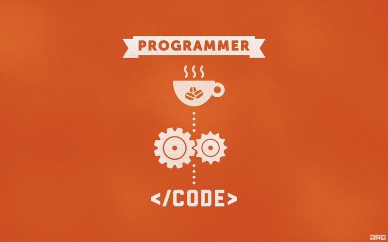Code, Programmer, coffee, 1080P