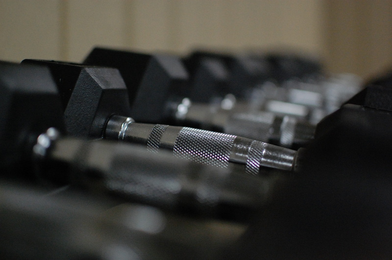 dumbbells, recording studio, focus on foreground, computer, connection, Training, computer equipment, technology, focus, music, equipment, lifting weights