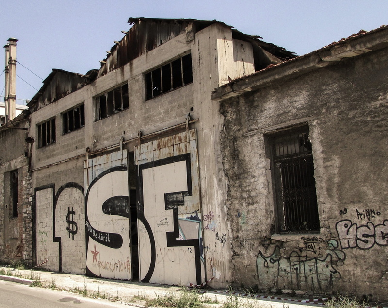 lose, day, sky, creativity, mural, building, bankruptcy, 2K, crisis, building exterior, art and craft, fail, deterioration, losing, architecture, decay
