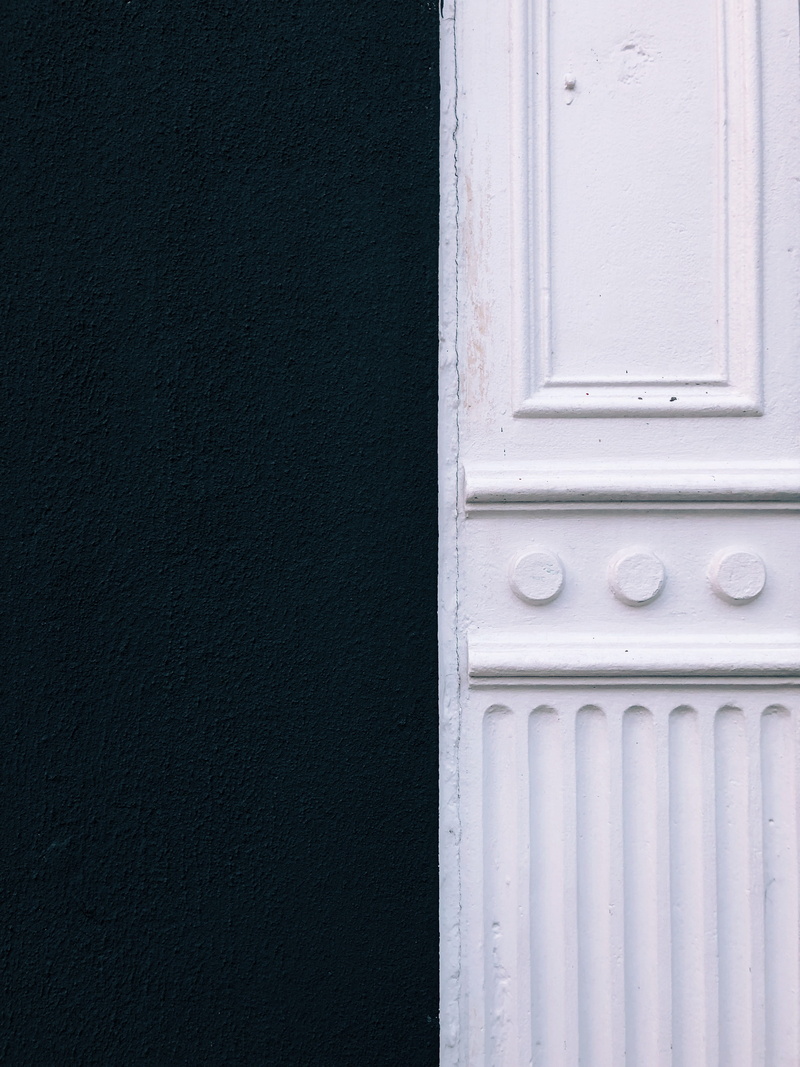 wall - building feature, wood - material, 4K, outdoors, metal, architecture, entrance, white color, window frame, building exterior, window, mail slot