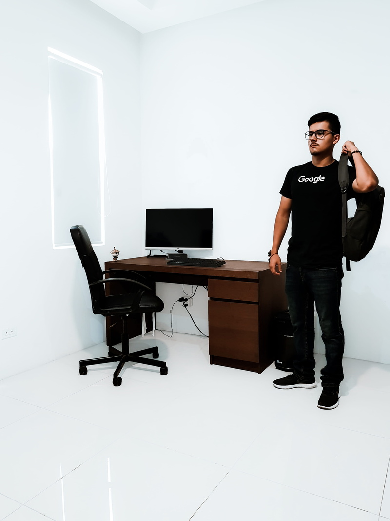 person, looking, working, minimal, computer Monitor, google, technology, 4K, businessman, bright, tshirt, lifestyles, near, young Adult, beside, males