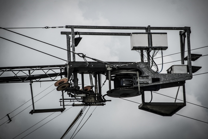 Perspective, low angle view, development, industry, construction industry, Detail, sky, 4K, one person, Mechanical, men, nature, real people, working