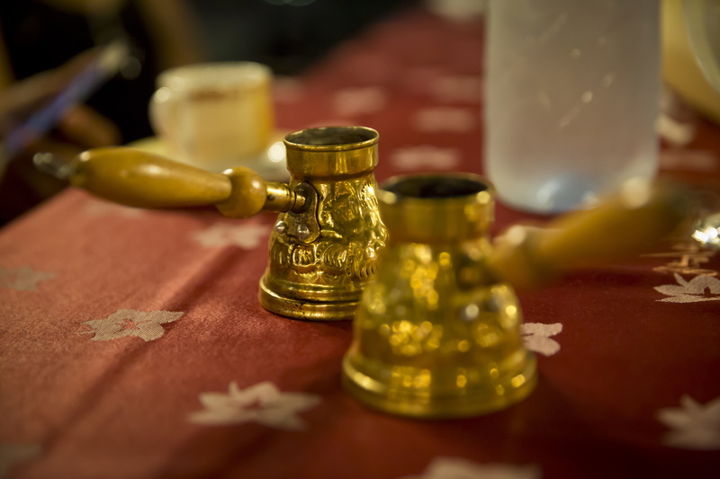 taste, antique, relaxation, coffee, still life, close-up, pot, pots, 5K, container, leisure games, food and drink, restaurant, candle, turkish, snufflers