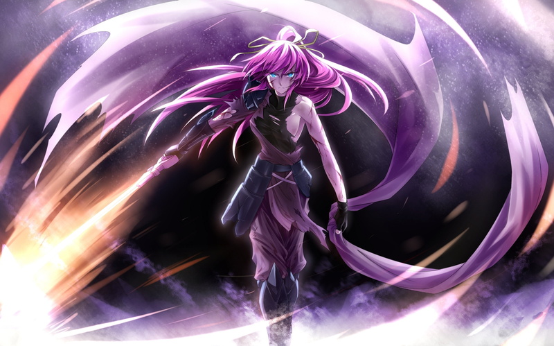 nanoha, sword, mahou, shoujo, levantine, girls, warriors, lyrical, 2K, anime