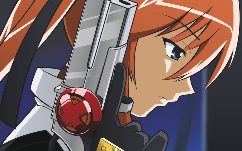 bang, no people, gun, 2K, male likeness, human representation, mahou shoujo lyrical nanoha, transportation, window, girl, haired, nature, illustration