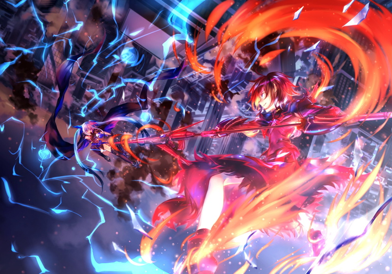 lyrical, 1080P, nanoha-, shoujo, mahou
