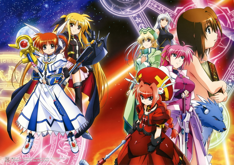 4K, nanoha, shoujo, mahou, (28), lyrical