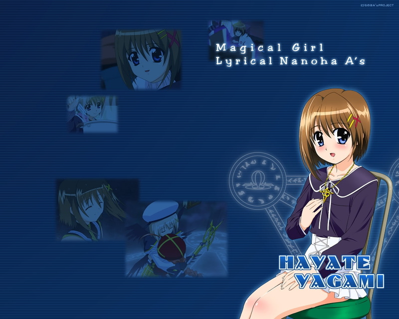 chair, mahou, nanoha, 720P, lyrical, shoujo, girl