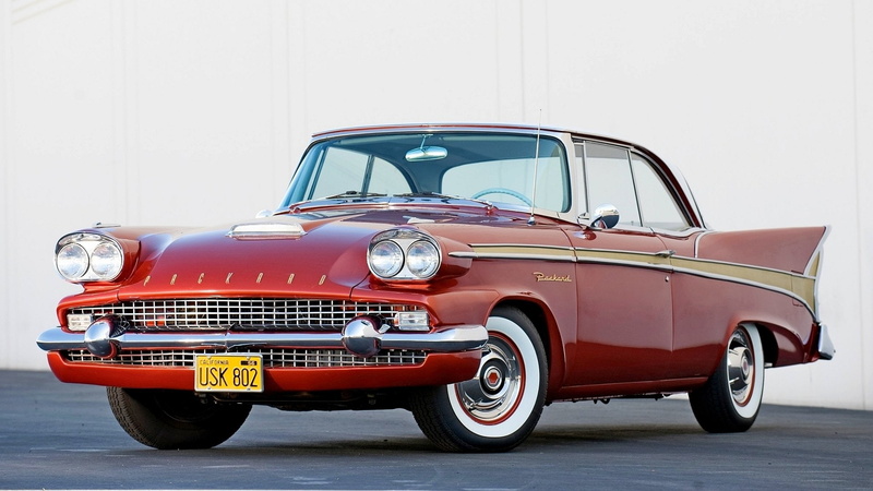 1080P, Vintage Car, Packard Packardbaker, Red Car, Old Car, Packard